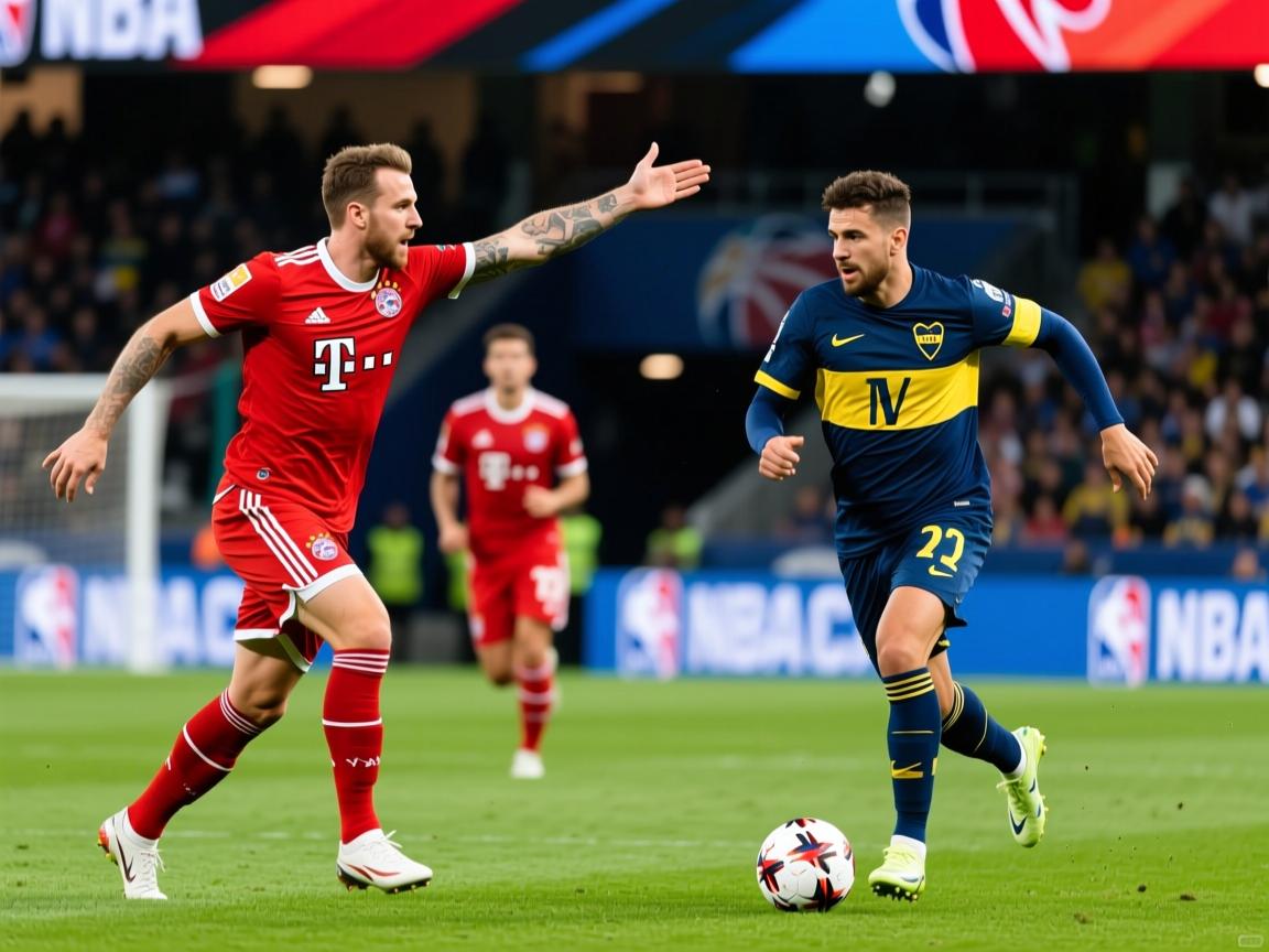 拜仁2-1博卡！终结南美球队9场不败神话，凯恩奥利塞建功