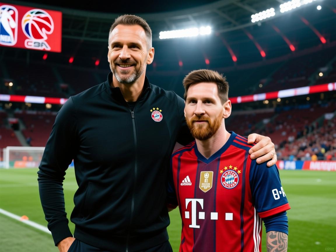 拜仁主教练孔帕尼：跟我同龄的梅西还非常猛！且看且珍惜！  第2张