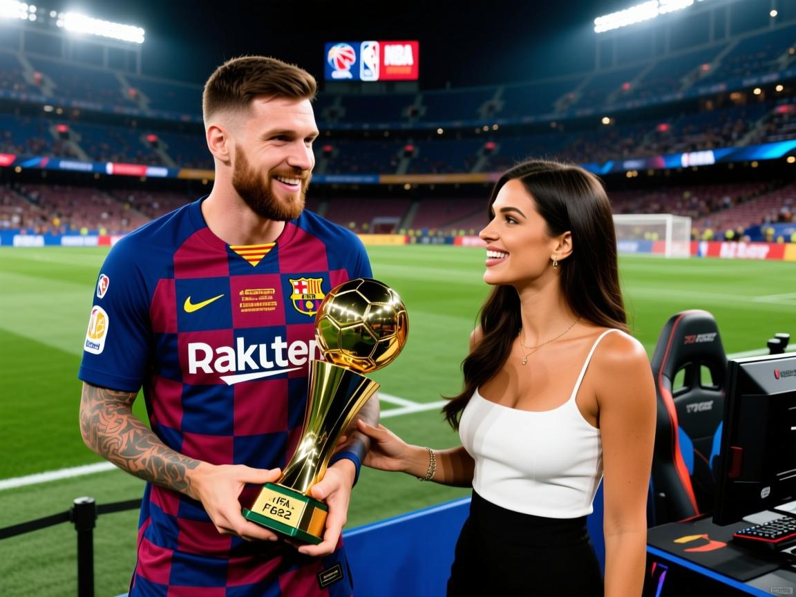 争议!巴萨神锋造62球却无缘FIFA最佳阵妻子连发4条动态炮轰不公 第3张